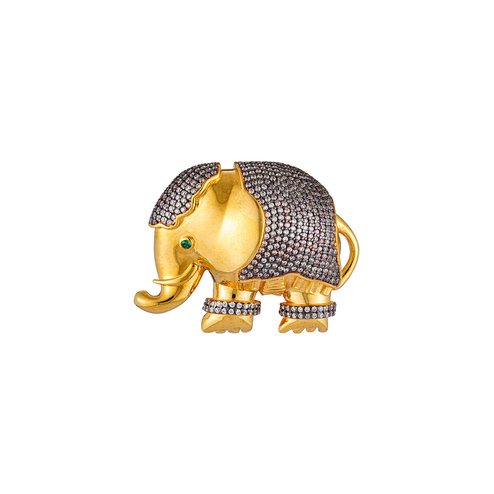 Elephant brooch on sale