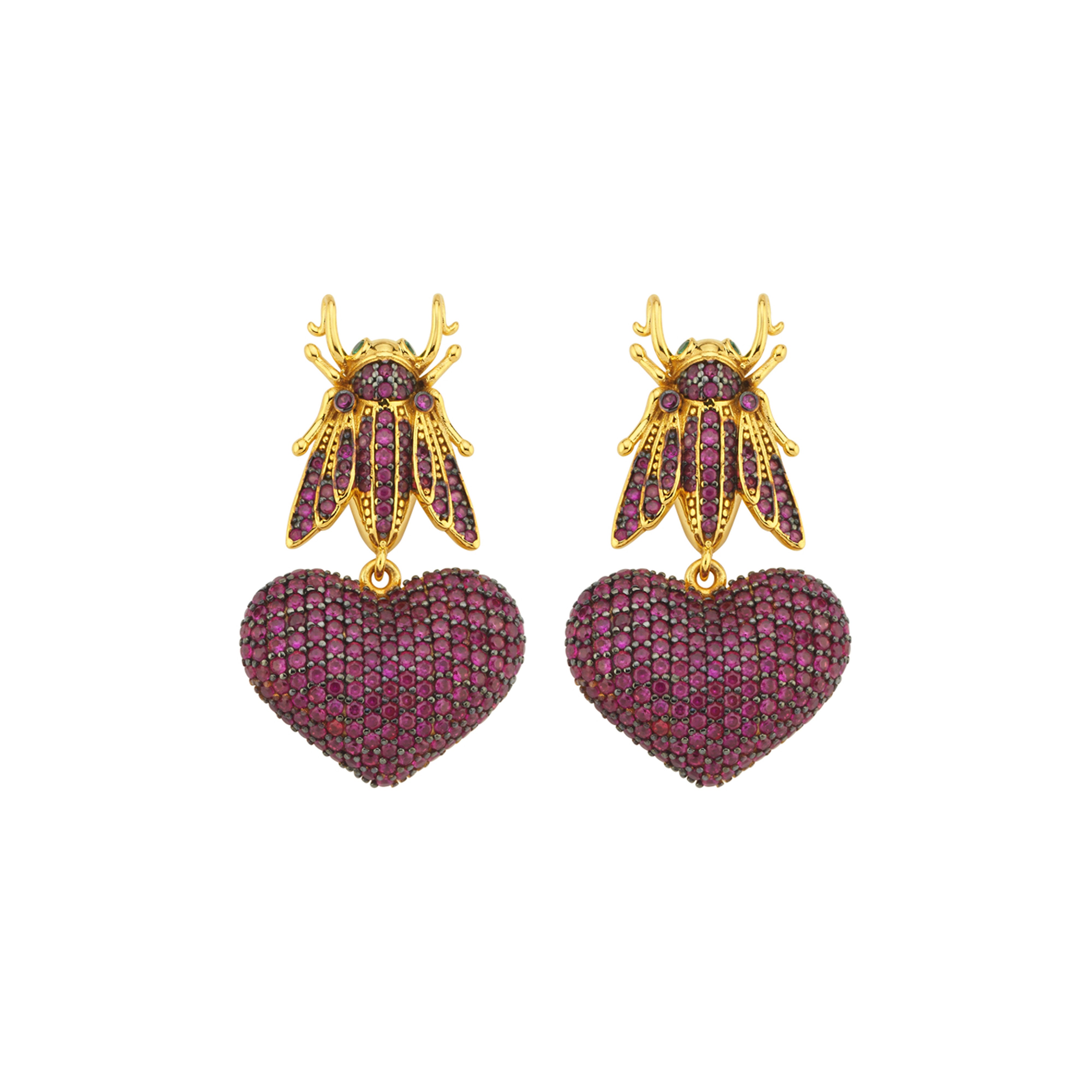 BABY BEE MON AMOUR EARRINGS