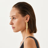 CROCO EARRINGS