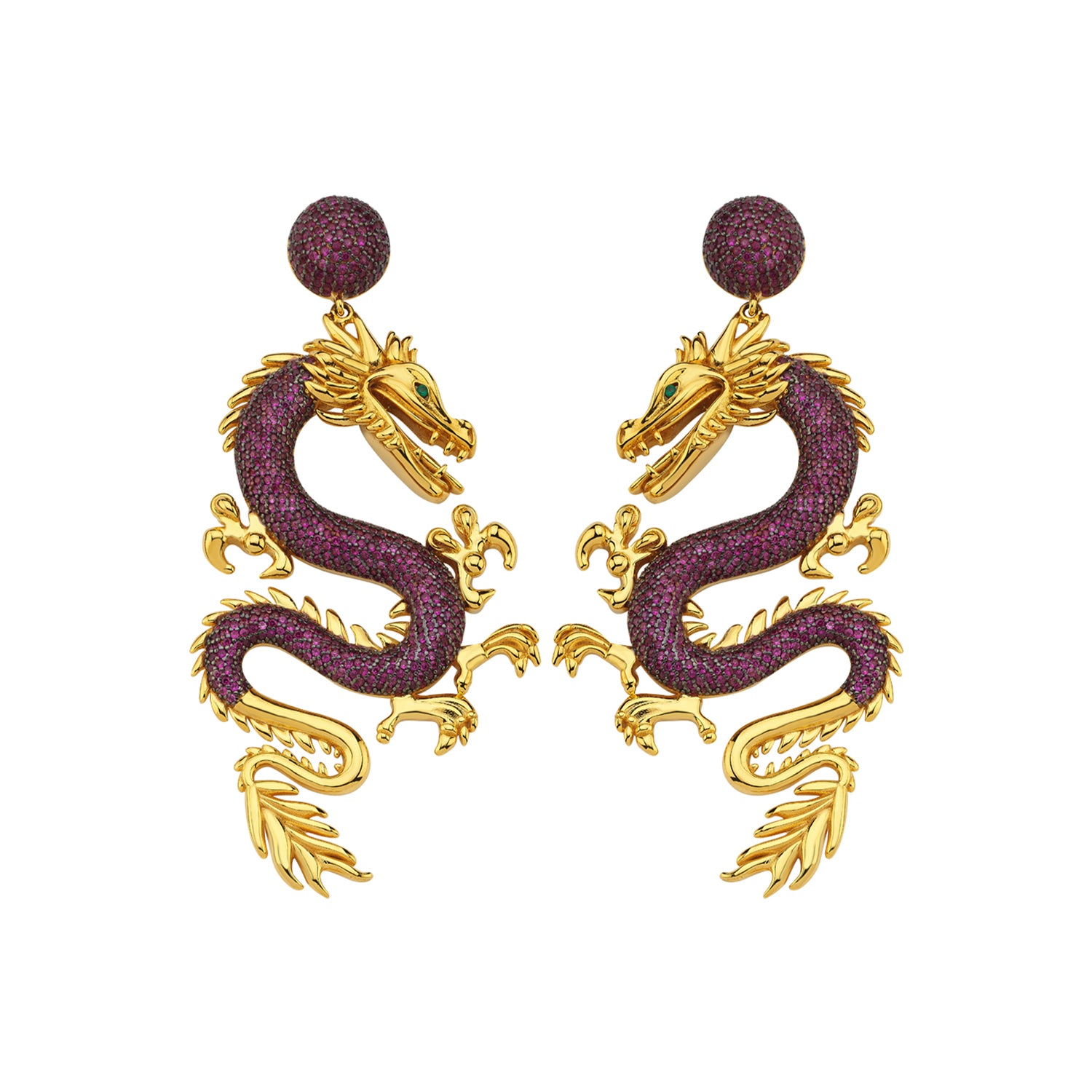 DRAGON EARRINGS