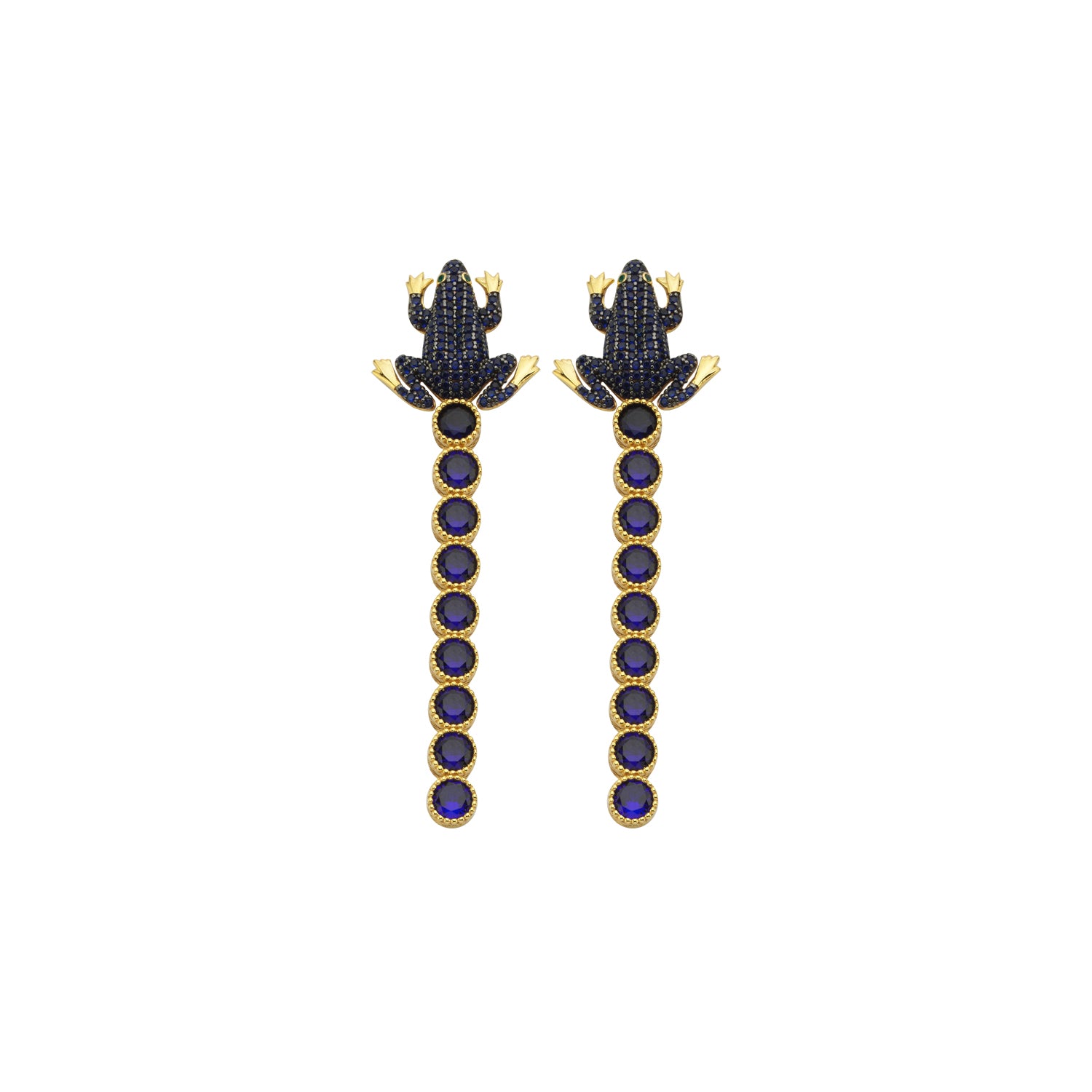 FROG TENNIS EARRINGS