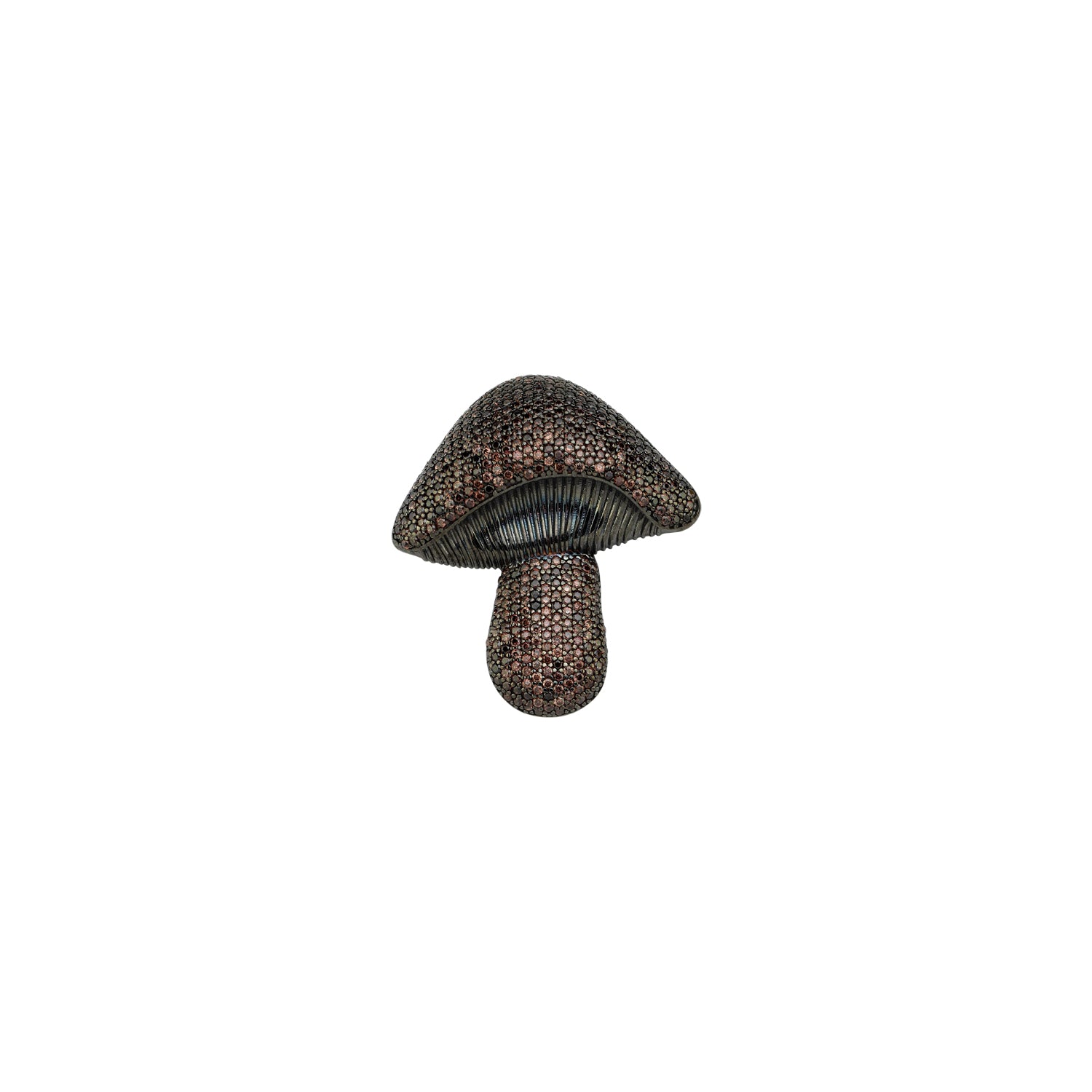 MUSHROOM BROOCH