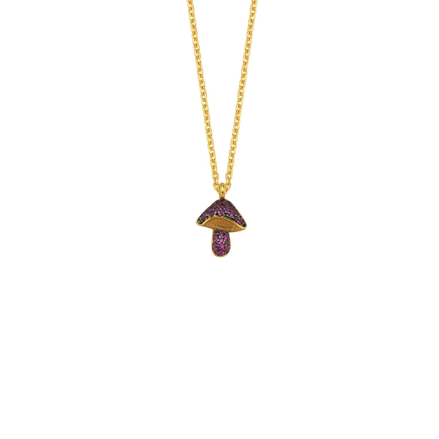 NANO MUSHROOM NECKLACE