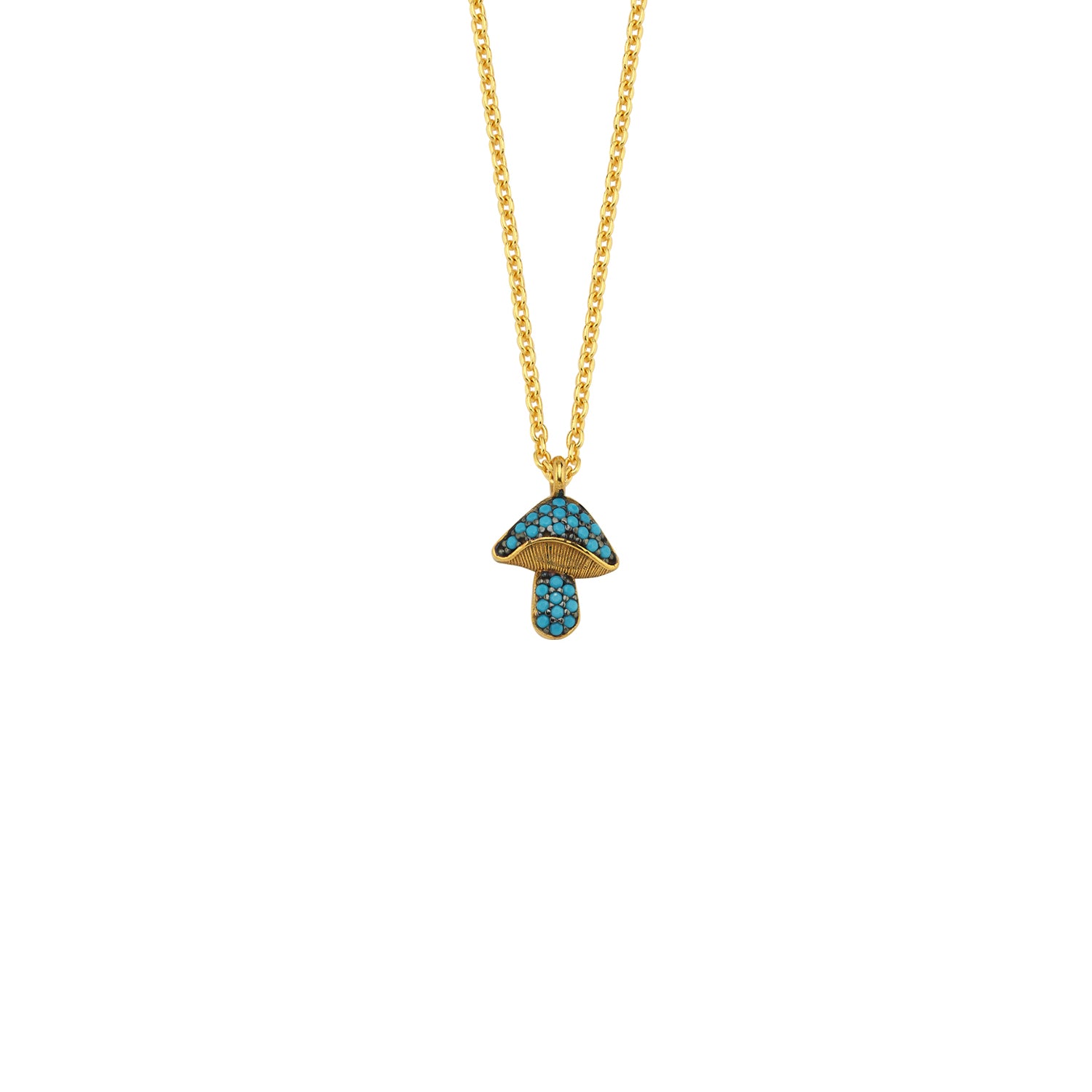 NANO MUSHROOM NECKLACE