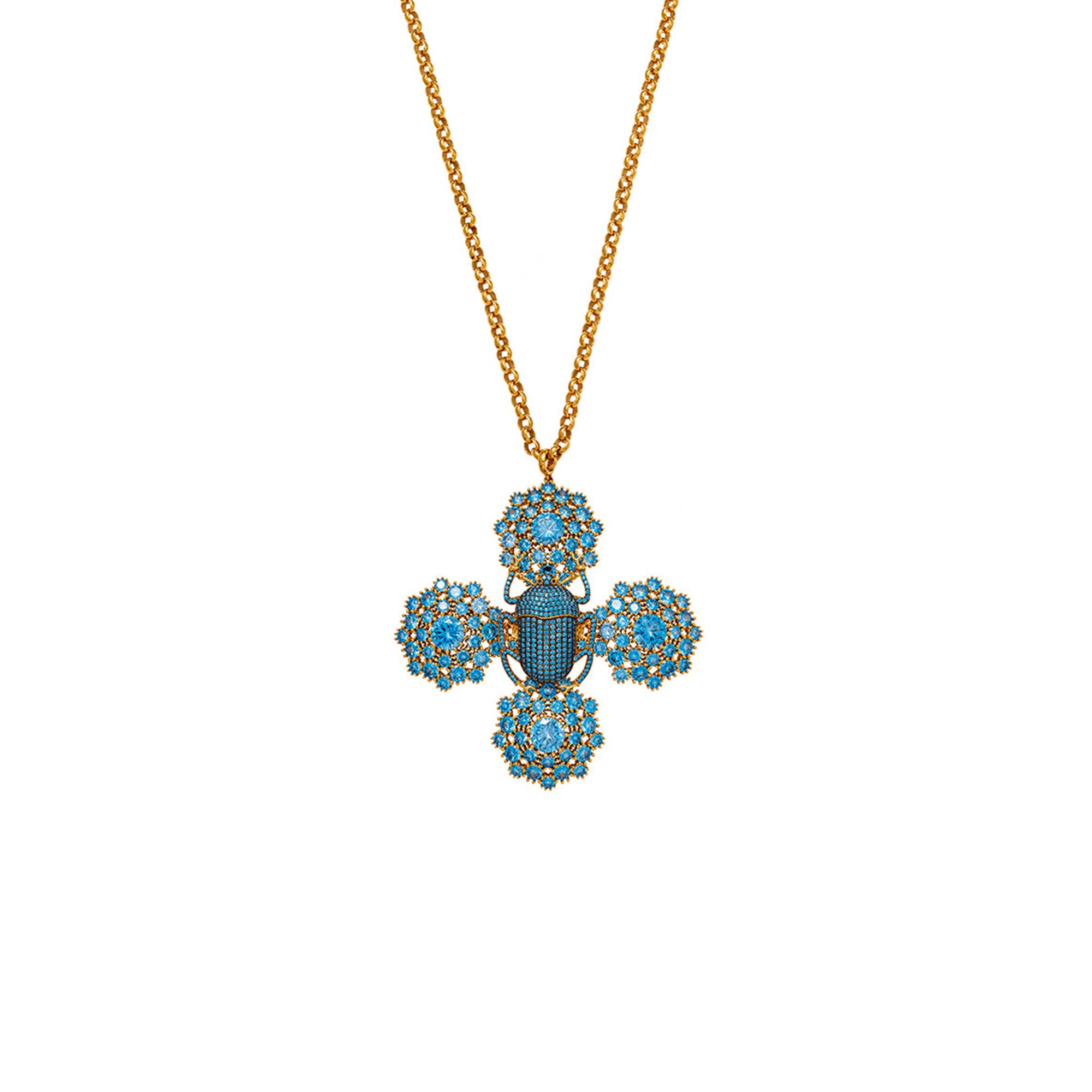 PHARAOH CROSS NECKLACE