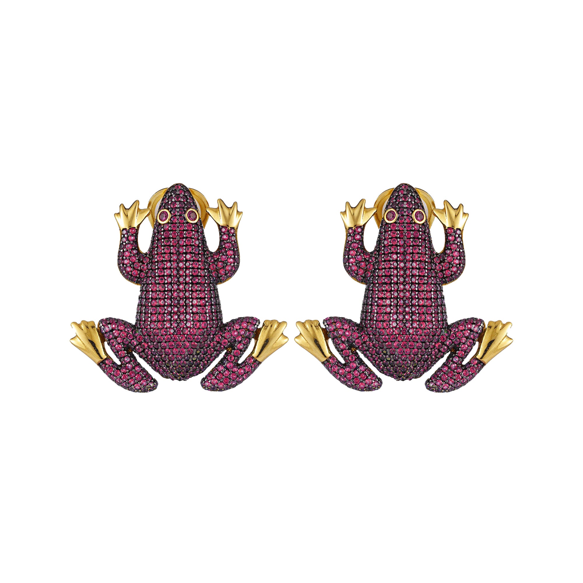 PRINCE FROG EARRINGS