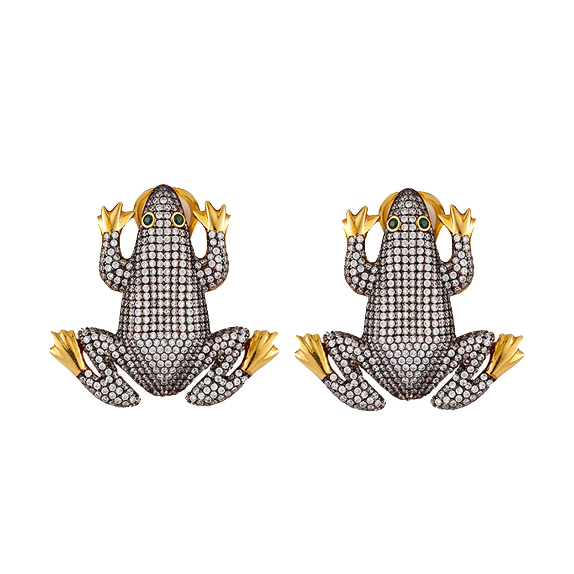 PRINCE FROG EARRINGS