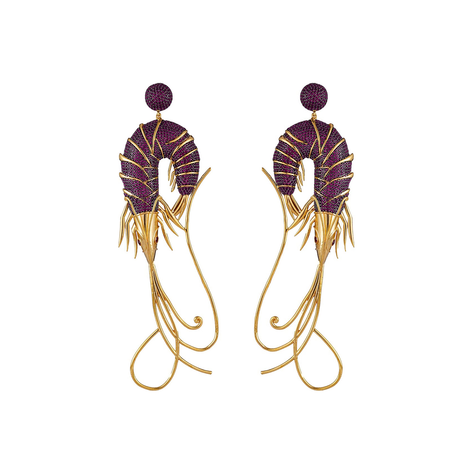 SHRIMP EARRINGS