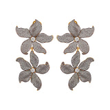 DOUBLE LILIUM EARRINGS