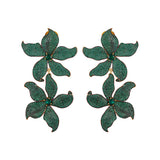 DOUBLE LILIUM EARRINGS