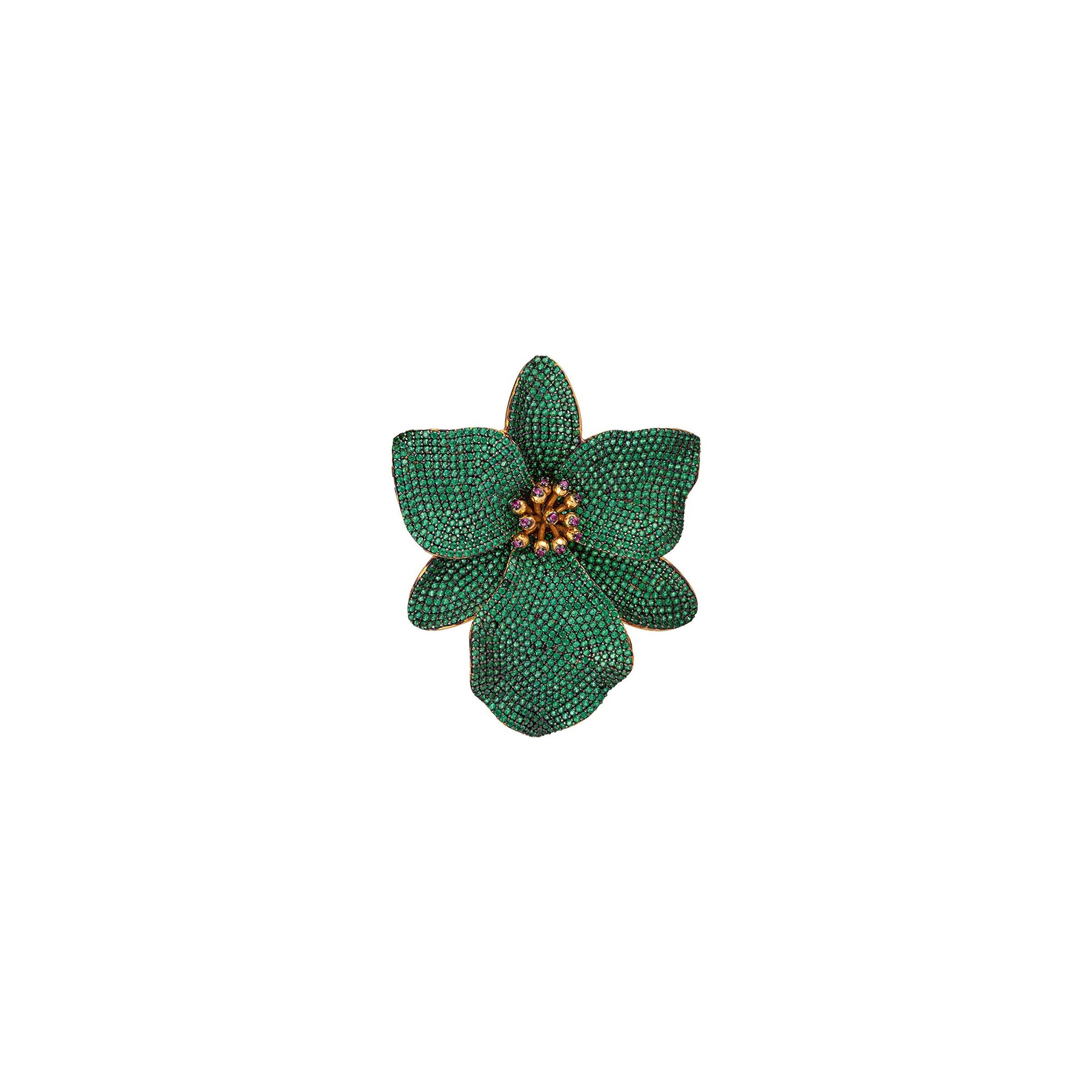 SINGAPORE ORCHID BROOCH