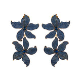 DOUBLE LILIUM EARRINGS