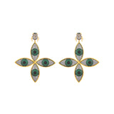 SCARAB HORUS EARRINGS